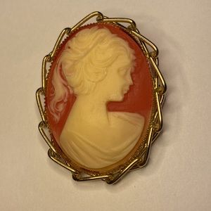 Cameo brooch / pin / pendant.